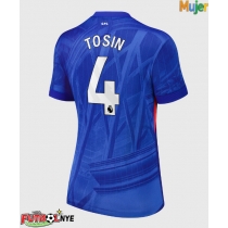 Camiseta Chelsea Tosin Adarabioyo #4 Primera Equipación para mujer 2025-26 manga corta